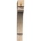 Ekena Millwork Legacy Block Smooth Bracket, Douglas Fir, 5 1/2"W x 38"D x 38"H BKT06X38X38LEC05SDF - alternate 3